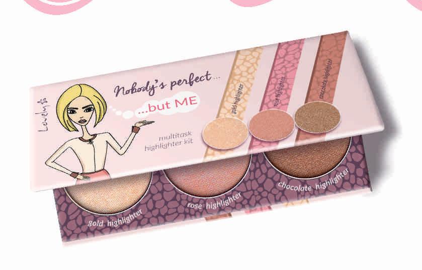 banana BLUSHER LIGHT MEDIUM DARK Paleta do modelowania twarzy Magic of Contouring Zestaw do konturowania twarzy w kompozycji odcieni współgrających z każdym kolorem cery i typem makijażu.