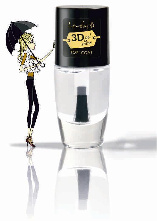 Lakier 3 D Gel Shine Top Coat Lakier UV Shine Zabierz mnie na imprezę! Niesamowity top coat z efektem podświetlenia w lampie UV. Idealny na letnie imprezy w klubach na wakacjach i urlopach.