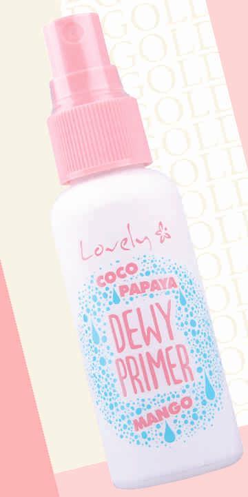 NEW KOLEKCJA LIMITOWANA Primer pod makijaż Dewy Primer Utrwalający primer do twarzy w sprayu o właściwościach odżywczych.