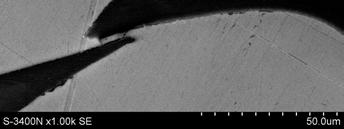 Destruction of the skeletal structure contributes to changes in the distribution of reinforcement in the composite, causing disorder in the structure of the foam cells, hindering the