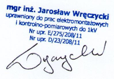 ROZDZIELNIE ELEKTRYCZNE NISKIEGO NAPIĘCIA Srona2 Sanoiąc nizbędny arun dla oznaoania DOKUMENTY IDENTYFIKUJĄCE WYRÓB: Doumnacja chniczna. MIEJSCOWOŚĆ, DATA: Tarnosi Góry, 2018.02.