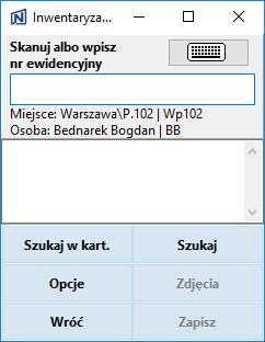 porównany z bazą kartoteki.
