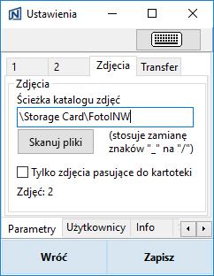 Aby powrócić do kontynuowania procesu inwentaryzacji należy kliknąć przycisk Wróć. 14.