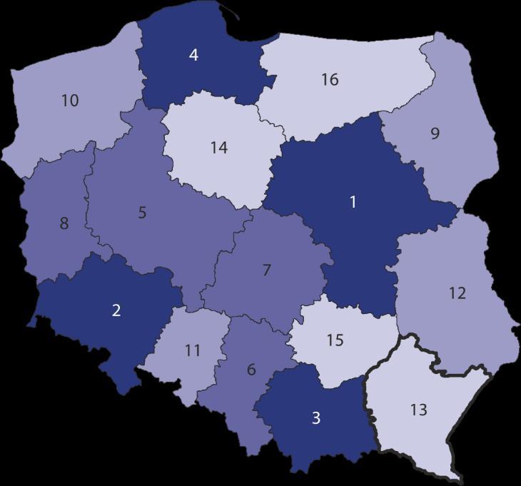 Mieszkania oddane do użytkowania na 1000 ludności; Nakłady na badania