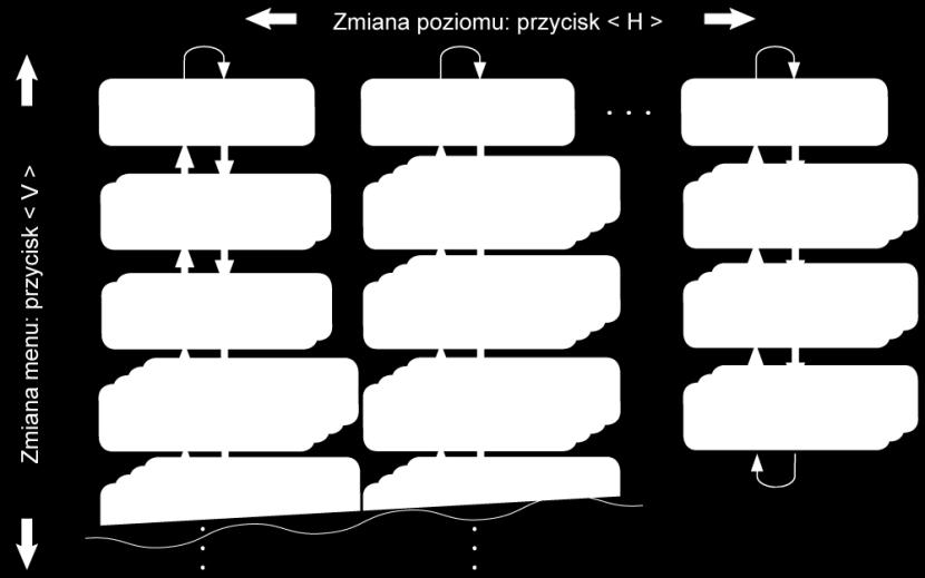Budowa i obsługa wyświetlacza Schemat działania Tryb szybkiego odczytu Wyświetlacz jest domyślnie wyłączony (tryb uśpienia ).