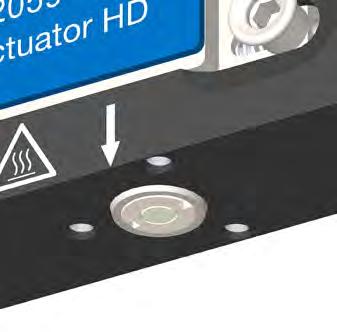 HD, adapter końcówkowy Siłownik w wykonaniu standardowym, do ogólnych zastosowań w dozowaniu bezstykowym Siłownik w wykonaniu wzmocnionym, do wymagających zastosowań w dozowaniu bezstykowym Siłownik