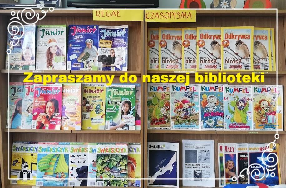 Dziennik Bałtycki Numer 6 02/2019 Strona 6 Biblioteka szkolnawypożyczenia z niespodzianką Klasy A miały