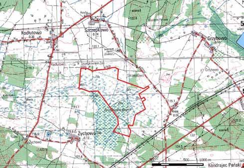 Kłocie Raciąskie 188,1 ha, woj. mazowieckie, region kontynentalny, znane także jako Torfowisko Lipa, objęte obecnie granicami zespołu przyrodniczo- -krajobrazowego Pólka-Raciąż.