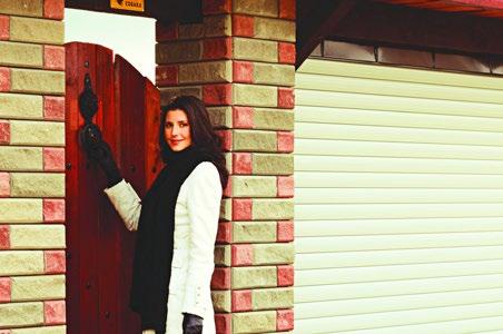 Stanowią doskonałe rozwiązanie dla zamknięcia garaży oraz tam gdzie niewielka