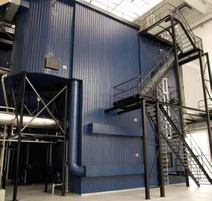 KOTŁY WODNO - RUROWE Palwo: Cśnene: kotły wodne, wodne wysokotmperaturowe parowe gaz, olej, bomasa 3-50 MW 5 do 55 t/h pary do 40 bar(g), w zależnośc od potrzeb projektowych Danstoker Poland we