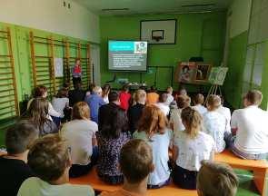 Zdjęcie nr 24. Młodzieżowi Liderzy Zdrowia kontra tytoń, edycja 2018r., uczniowie z klas VIII i III oddz. gimnazjalnego Sz
