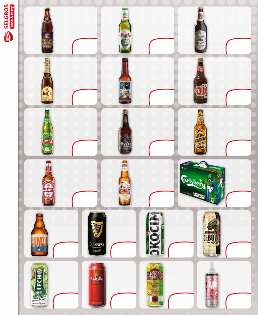 PIWO PAULANER 500 ML Dunkel, Natur 32430753 PIWO JABŁONOWO JASNE 500 ML 44386530 PIWO KLASZTORNE 500 ML 53291126 3 69 z VAT 4.54 1 55 z VAT 1.91 2 49 z VAT 3.