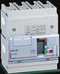 Wyzwalacz zwarciowy elektromagnesowy wyregulowany na sta à wartoêç przez producenta w zale noêci od pràdu znamionowego wy àcznika (1). Mo liwoêç plombowania nastawieƒ.