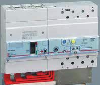 DPX 250 ER bloki różnicowoprądowe DPX 250 ER napędy obrotowe wyposażenie montażowe 0262 11 0262 13 0252 56 + 0260 36 Wymiary (str. 88) Charakterystyki (str.