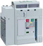 DMX 3 2500-4000 elektroniczne wyzwalacze nadprądowe NOWOŚĆ DMX³-I 2500-4000 rozłączniki powietrzne od 1250 do 4000 A 0288 02 0288 00 0288 01 0288 03 0286 96 0287 96 Charakterystyki zabezpieczeƒ (str.
