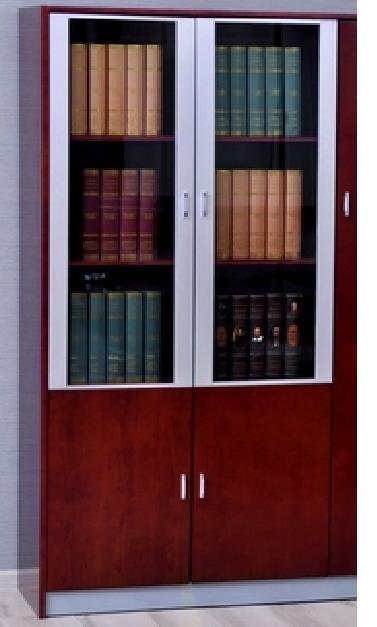 Zdjęcie poglądowe nr 7 6. Szafka gabinetowa trzydrzwiowa 4 sztuki Wysokość 850 mm Szerokość 1200 mm Głębokość 400 mm. Cokół (podstawa szafy) 50 mm.