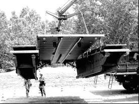 Support Bridges. Part 1 - European support bridges with a span of 40 m 97 bridges used in logistics along communication lines.