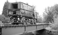 The work on DSB design lasted from 1997 to 2003, and were concluded in a contract for the delivery of these bridges to the US Army.