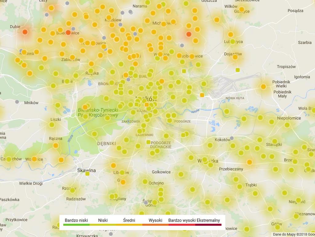 5. PROMOCJA I INFORMACJA Montaż czujników Airly w większości gmin