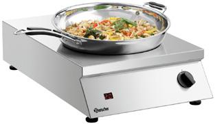 200 mm waga: 1,4 kg GTIN: 4015613630922 100203 UVP* 142,- PLN Chafing dish 1/1 "Flexible" pojemność: 8,5 l rodzaj ogrzewania: zewnętrzne, za pomocą płaskiego
