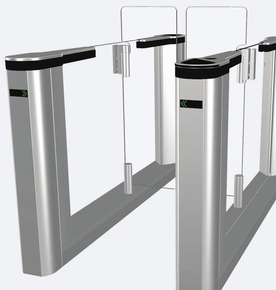 Gunnebo SpeedStile FL BA/EV Series Bramka