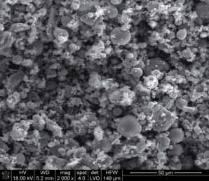 kategori Rys. 2. Mikrofotogra a SEM popio u lotnego S-1. Fig. 2. SEM microphotograph of the S-1 y ash. Rys. 3. Mikrofotogra a SEM popio u lotnego S-2. Fig. 3. SEM microphotograph of the S-2 y ash.