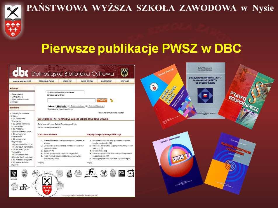 Biblioteka PWSZ Nysa uczestniczy w pracach konsorcjum.