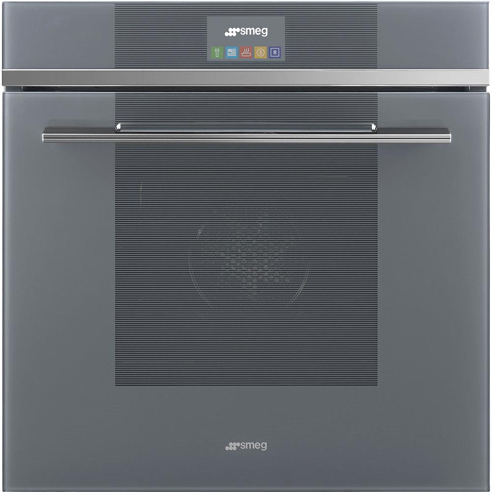 SFP6104STS Nowość linea Piekarnik elektryczny ze wspomaganiem pary i czyszczeniem pirolitycznym, wysokość: 60 cm, klasa A+, kolorowy wyświetlacz TFT EasyGuide, System Smart Cooking, zawiasy Silent