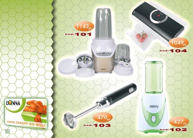 Blender Powerful Nutri Camry CR4071 kod: 101 pkt: 1143 Blender personalny Camry CR4059p kod: 102 pkt: