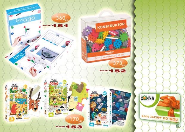 Gra planszowa Imago wydawnictwo Rebel kod: 151 pkt: 360 Klocki Mini Waffle konstruktor 140 elementów