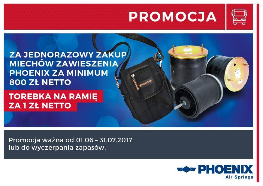 Miechy zawieszenia Phoenix Za jednorazowy zakup miechów zawieszenia