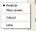 Wyniki 51. Przycisk Reakcje Przycisk Reakcje pozwala pokazać reakcje w podporach. Reakcje są pokazywane w formie wektorów o kierunku składowych podporowych i o długości proporcjonalnej do wartości.