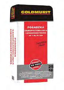 AKCESORIA, KLEJE & FUGI POSADZKA SAMOPOZIOMUJĄCA