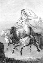 Kynista, księżniczka spartańska, jedna z nielicznych kobiet biorących udział w