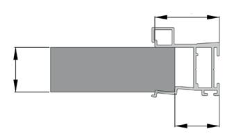 3x0 (do skręcania rączki z listwą dolną) dostarczane są w zestawach wózków dolnych (2 sztuki).