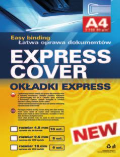 33,33 39,0 41,3 41,3 41,3 41,3 41,3 41,00 4,07 50,90 50,90 50,90 50,90 50,90 OKŁADKI EXPRESS zestaw do oprawy dokumentów; okładka