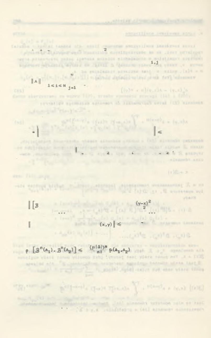 146 M. Slwczyóski, Z. Slwczyńska Metrykę wprowadzimy następujęco: p(a,,a,) - max ÜAjfxiy) - A (x,y) x.