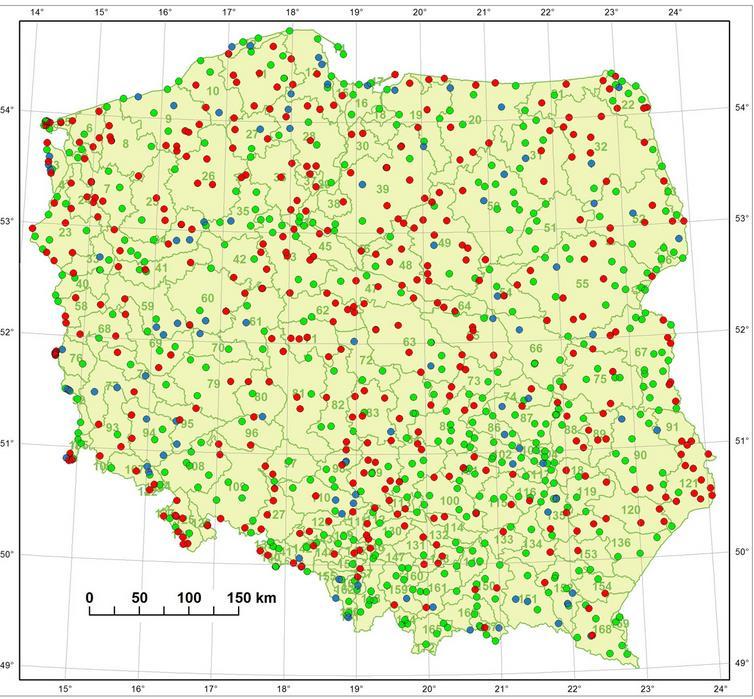 MAPA 3 POŁOŻENIE ŚREDNIEGO