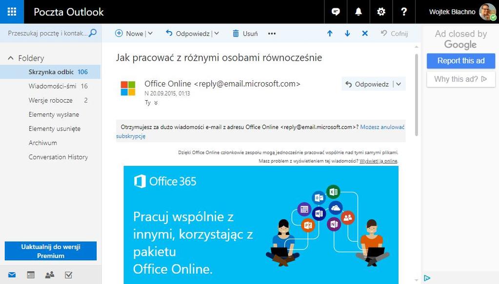 Sway - bo tak nazywana jest tutaj prezentacja, to coś na kształt strumienia myśli.
