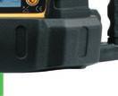 DIGITAL Model NL400 NL400G NL410 NL410G Laser (widzialny) czerwony zielony czerwony zielony Dokładność ±1,0 mm/10 m Zasięg pracy (średnica) 500 m Pochylenie ±8% (w osi X i Y - manualnie) ±8% (w