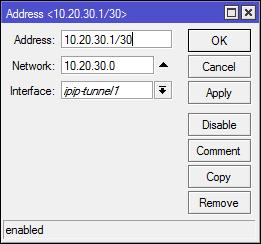 55/24 Konfiguracja dotyczy Router A Podanie w