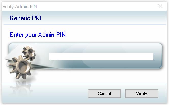 Strona 11 Change user PIN at first use zaznaczenie powoduje wymuszenie zmiany PINu podczas jego pierwszego użycia; Must change user PIN after unblock zaznaczenie spowoduje, że wymagana będzie zmiana