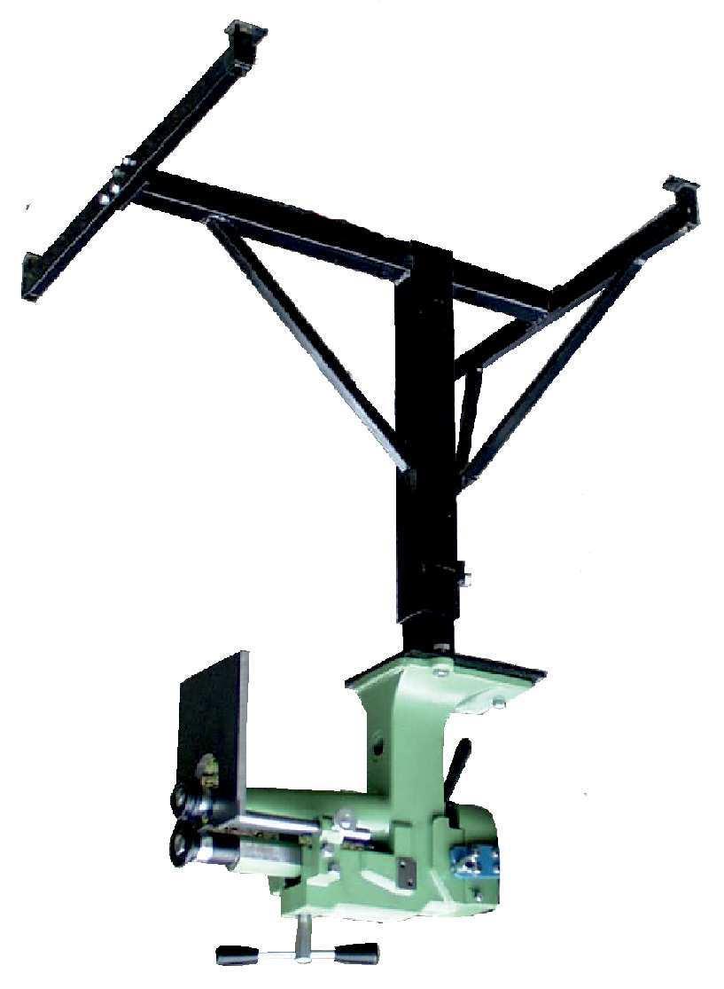 Żłobiarka SA-250/50 - mechaniczna Korpus żłobiarki wykonany jest z żelaza lanego.