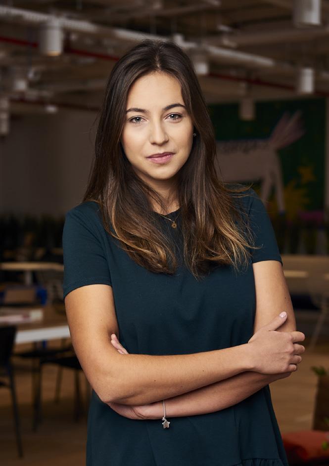 Magdalena Sowierszenko Specjalistka ds. komunikacji korporacyjnej i wewnętrznej Specjalistka ds.