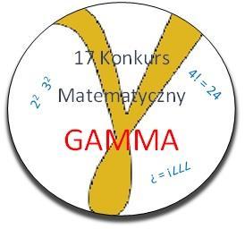 Komisja XVII Konkursu Matematycznego GAMMA ma przyjemność ogłosić listę osób, które zakwalifikowały się do II etapu Konkursu: GIMNAZJUM: liczba pkt. Szkoła im.