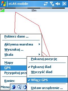 Włącz GPS Włącza urządzenie GPS.