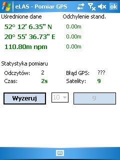 Nie ufaj zanadto dokładnościom poniżej 5 metrów.