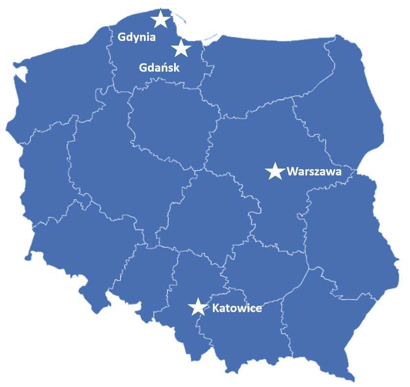 Poniżej przedstawiono strukturę sprzedaży zrealizowanej w spółce Herkules w 2018 r. według podstawowych segmentów operacyjnych.