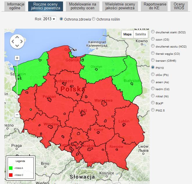 Pył PM10, PM2,5