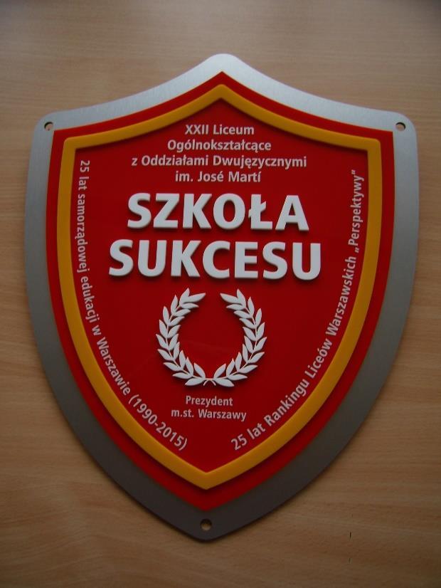 Ranking Perspektyw 2019 W rankingu liceów warszawskich szkoła zajęła 21.